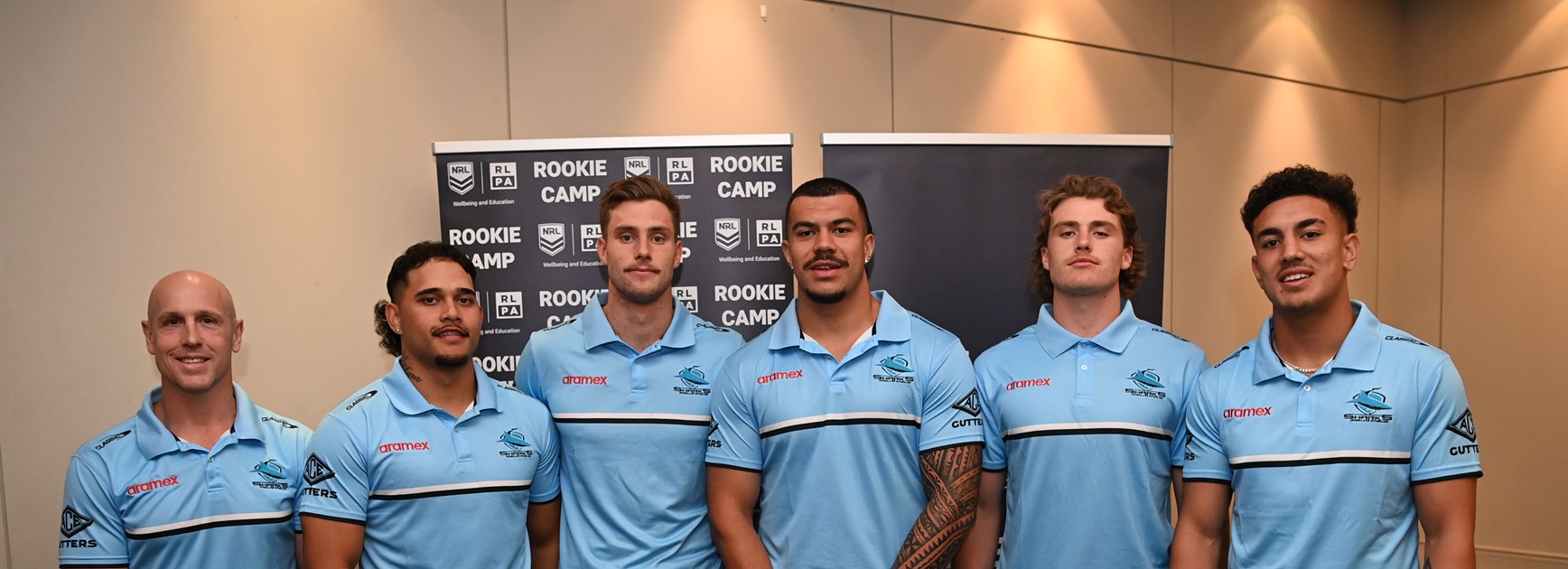 Sharks next generation unite at NRL Rookie Camp