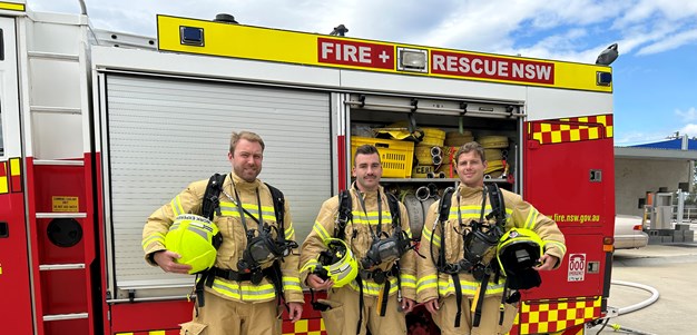 Fire and Rescue NSW teams up with the Sharks