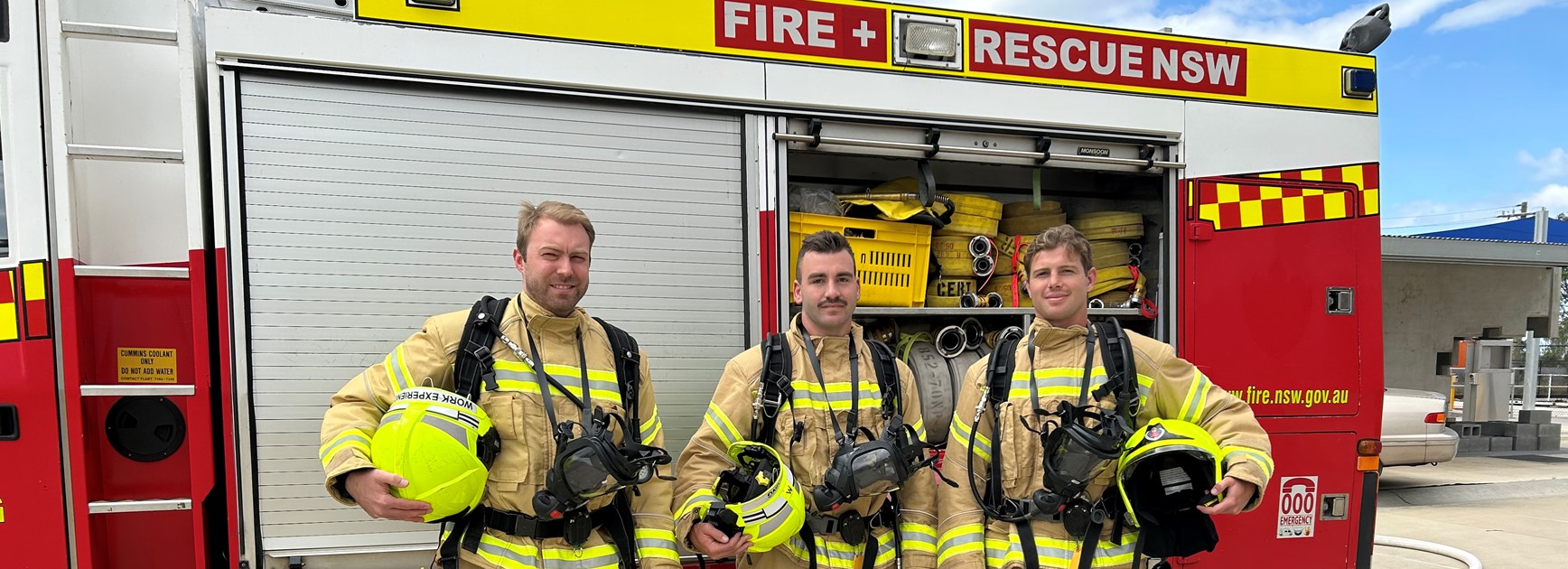 Fire and Rescue NSW teams up with the Sharks