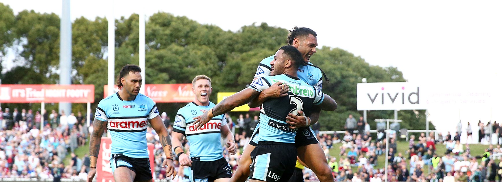 Sharks fend off Sea Eagles to secure gritty win