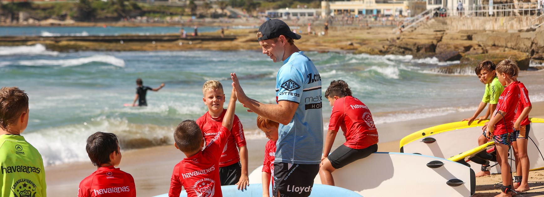 Limited spots remain for Junior Jaws Footy and Surf Clinic