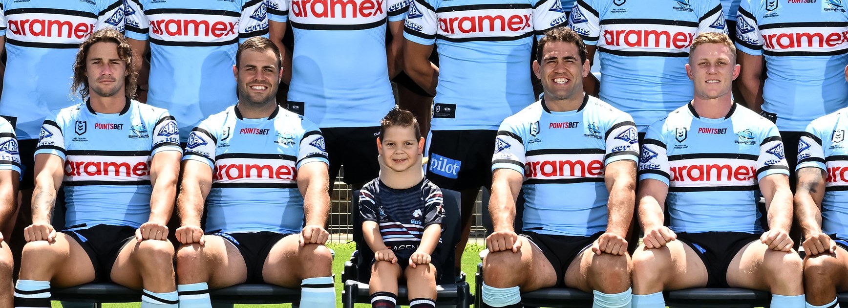 Isaac joins the team for photo day