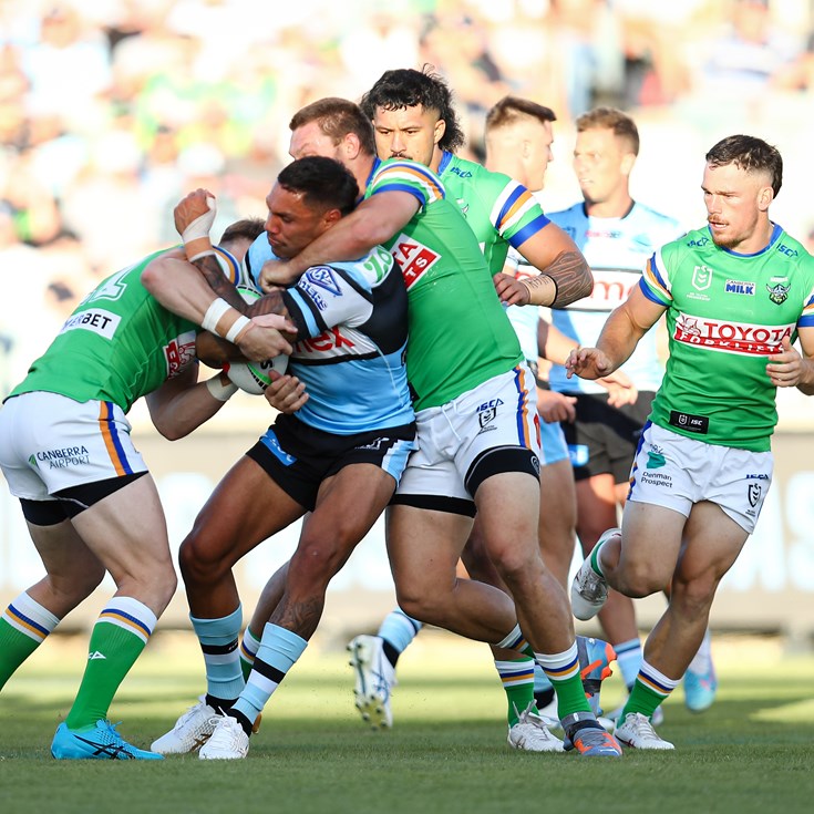 Match Highlights: Raiders v Sharks