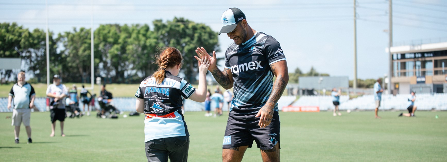 Sharks hosting free clinic for kids with disability
