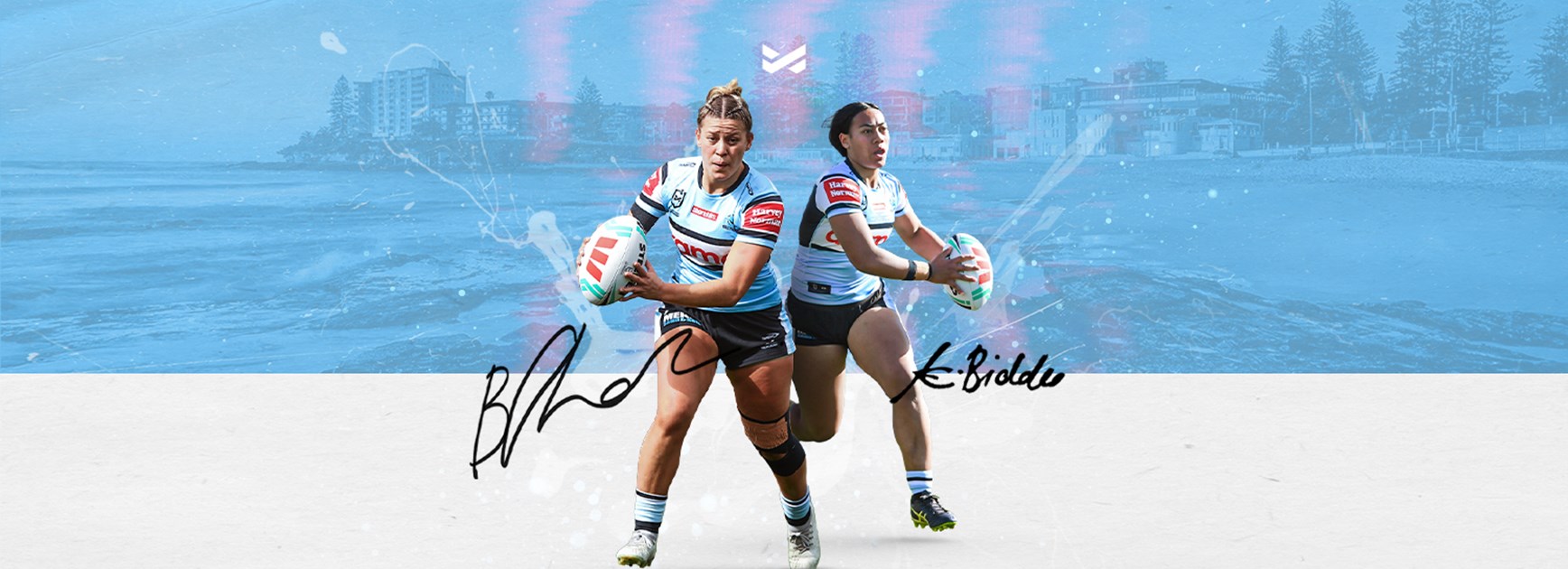 NRLW stars Biddle, Anderson re-sign