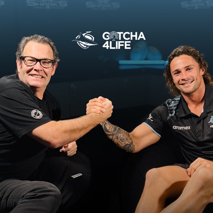 Sharks collab with Gotcha4Life for Hynes-inspired Mental Fitness Round