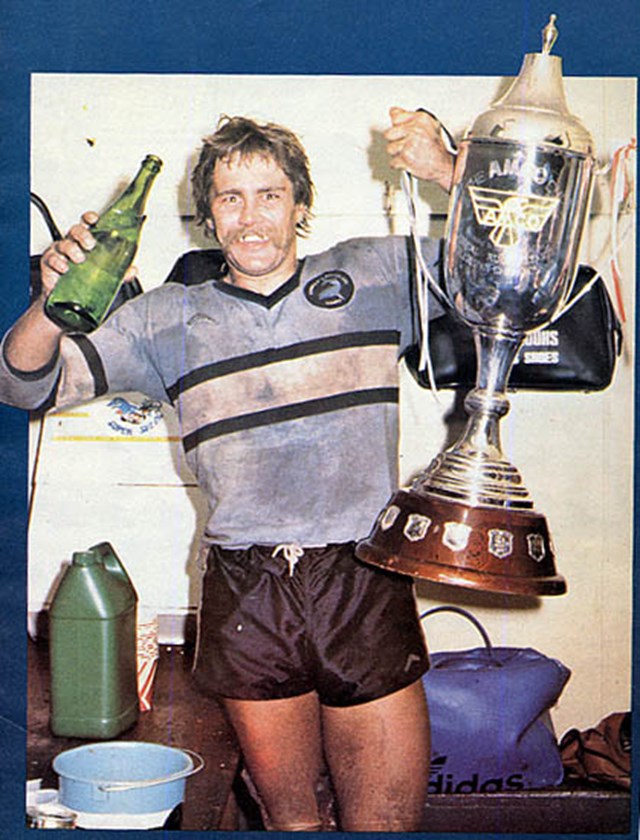 Greg Pierce with the Amco Cup.