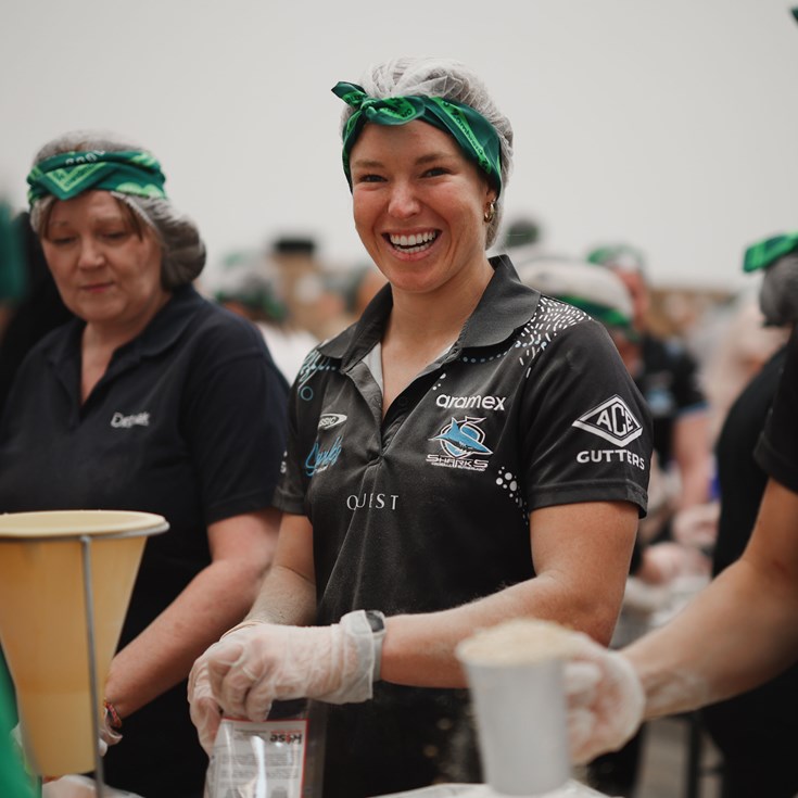 Sharks digging deep for  Zambrero's Plate 4 Plate Day