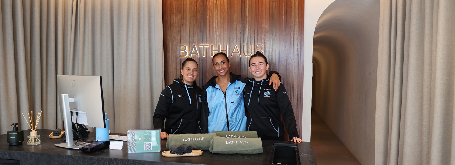 Bath Haus keeping Sharks fresh as NRLW Recovery Partner