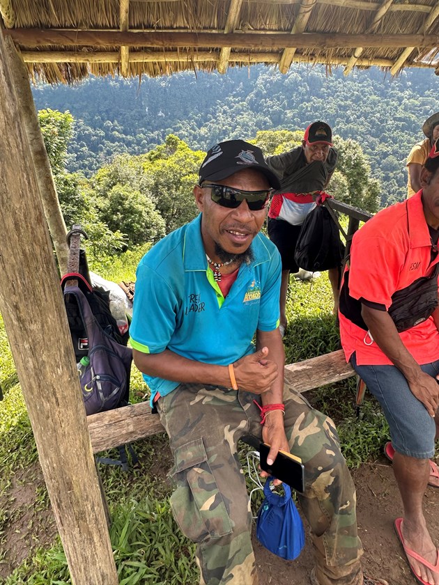 Paul, a trek leader from Adventure Kokoda