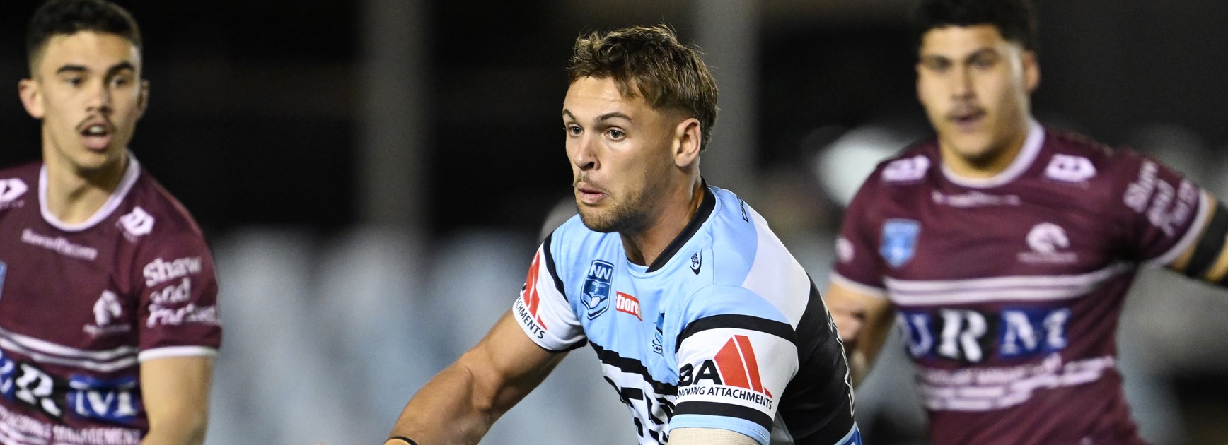 Flegg Sharks thump Sea Eagles in NRL curtain-raiser