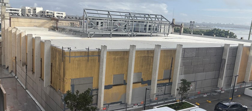 The demolition of the current façade of the Leagues Club site will be the first step in the construction process.
