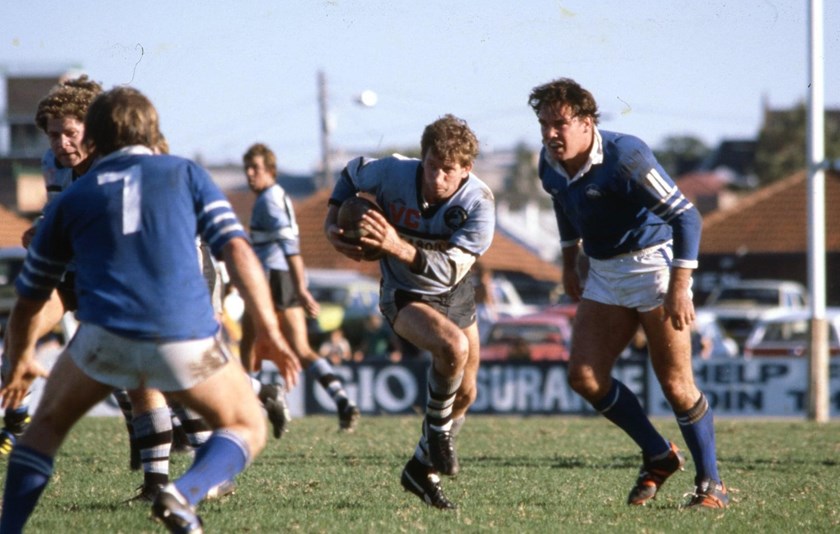 Barry Pearson v Newtown Jets, Round 7, 1980.