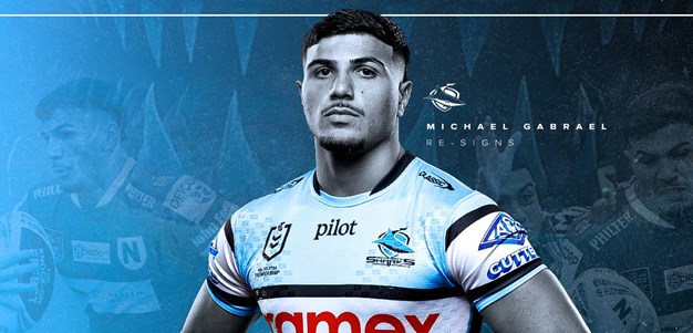 Young gun Gabrael extends with the Sharks