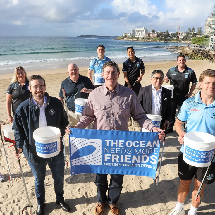 Sharks pledge to Clean Up, Up Cronulla