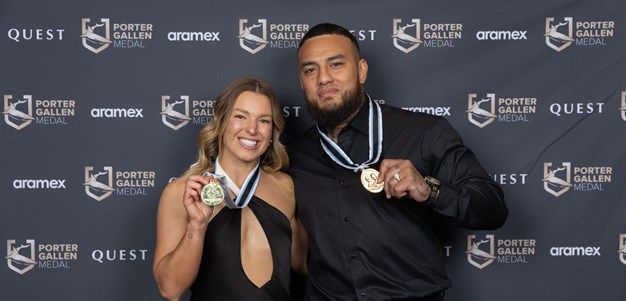 AFB, Verran claim Player of the Year honours at Porter Gallen Medal