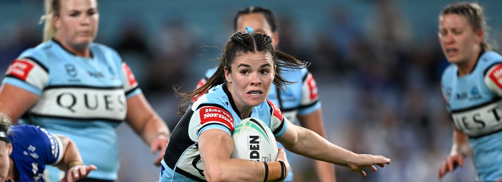 NRLW Sharks beaten by the Bulldogs