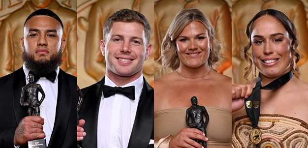 Dally M Wrap: Sharks quartet honoured