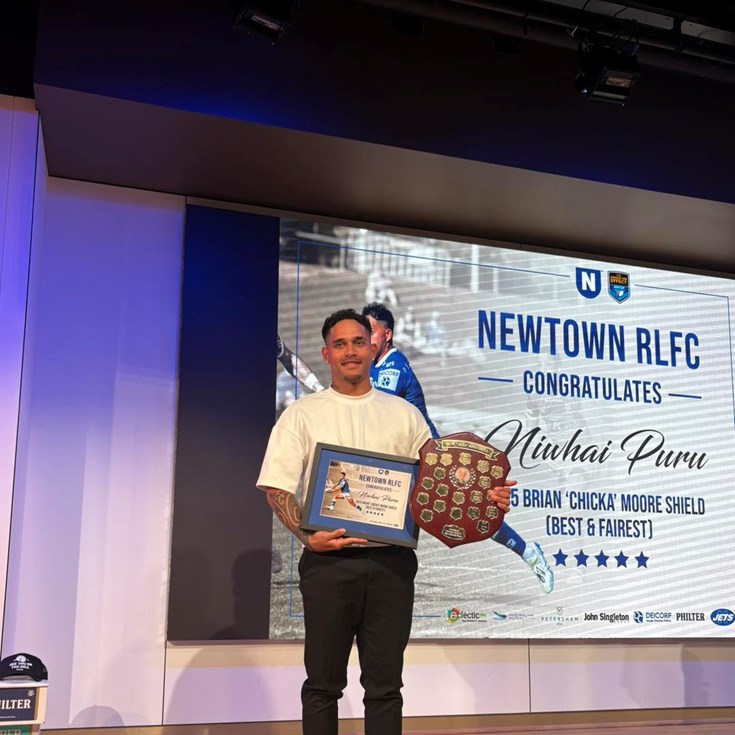 Niwhai Puru crowned Jets' Best and Fairest