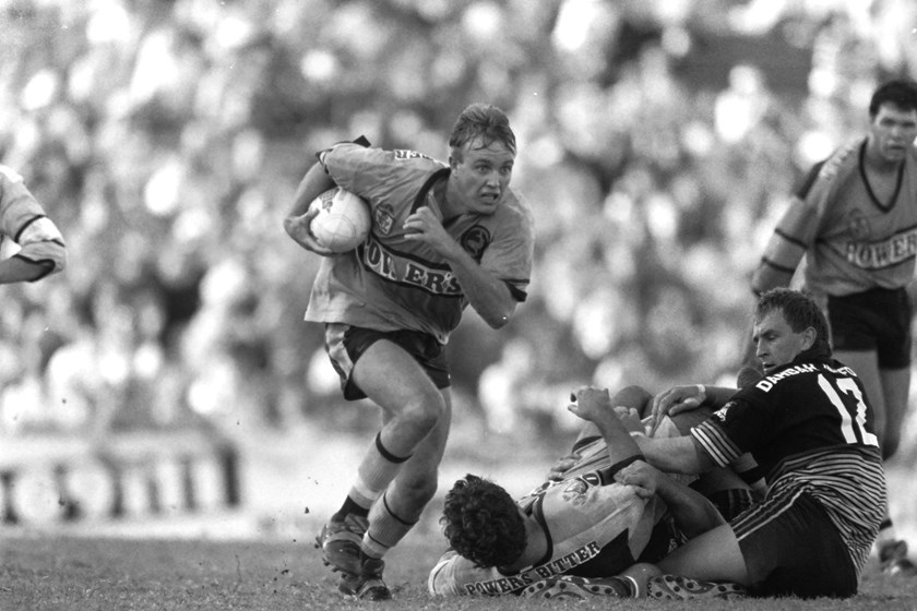 Aaron Raper vs Penrith Panthers (Rnd 6, 26 April 1992).