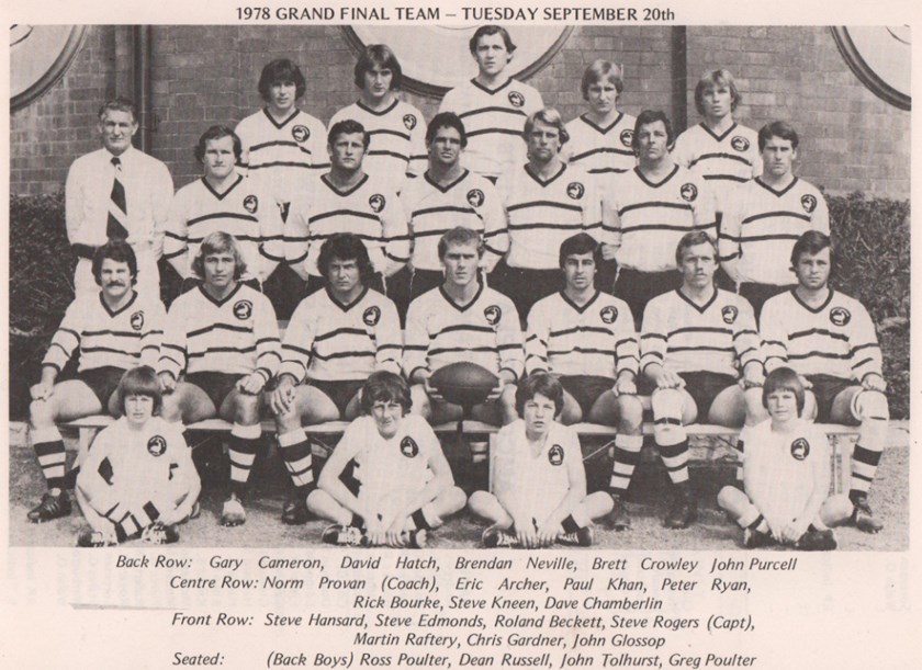 1978 Grand Final replay team.