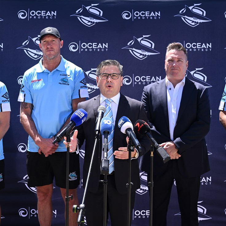 GALLERY: Ocean Protect welcomed into Sharks family
