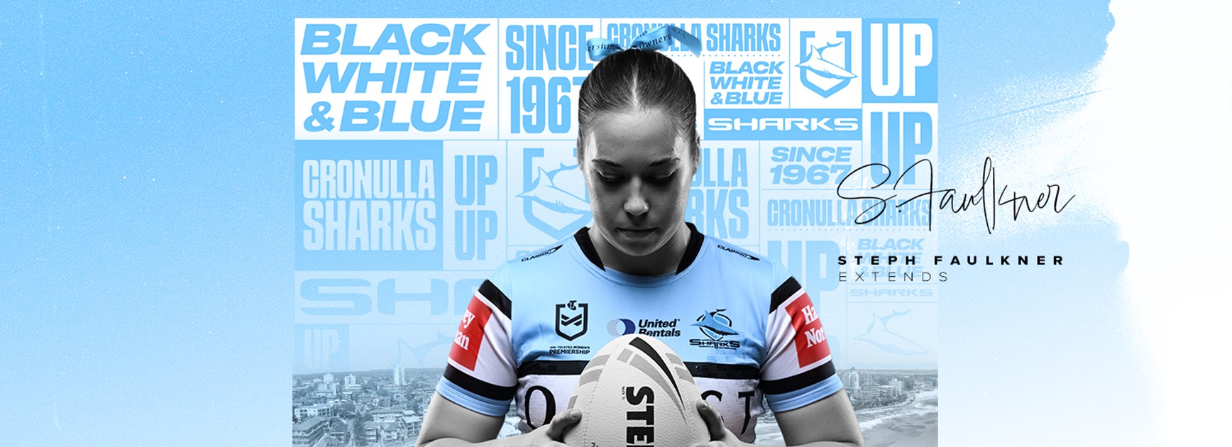 Breakout star Faulkner recommits to Sharks