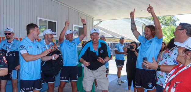 Sharks deliver joy in Christmas Blitz