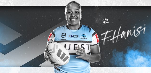 Hanisi cements Sharks future with two-year deal