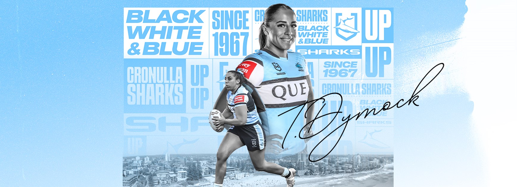 Dymock comes home on two-year deal