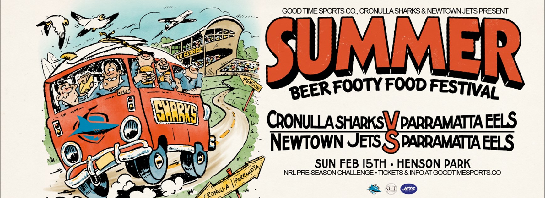 Secure your place at the Summer Beer Footy Food Fest