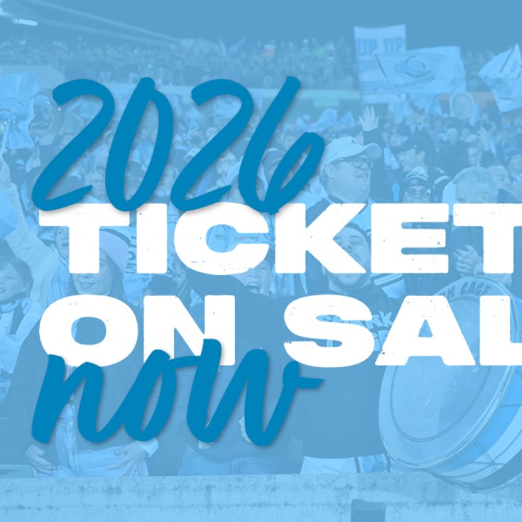 Casual tickets on sale for 2026 home games