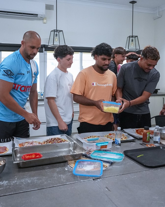 Will Kennedy during a recent visit to Kirinari Hostel. Credit: Tim Gray