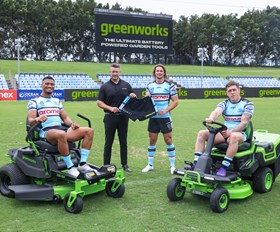 Greenworks powers up Sharks as NRL shorts sponsor