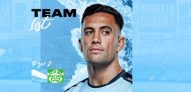 Team List Tuesday presented by Zambrero: Pre-Season Challenge v Raiders