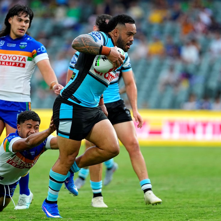 As it happened: Sharks smash Raiders in final trial