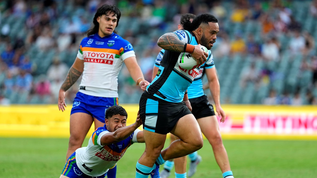 As it happened: Sharks smash Raiders in final trial
