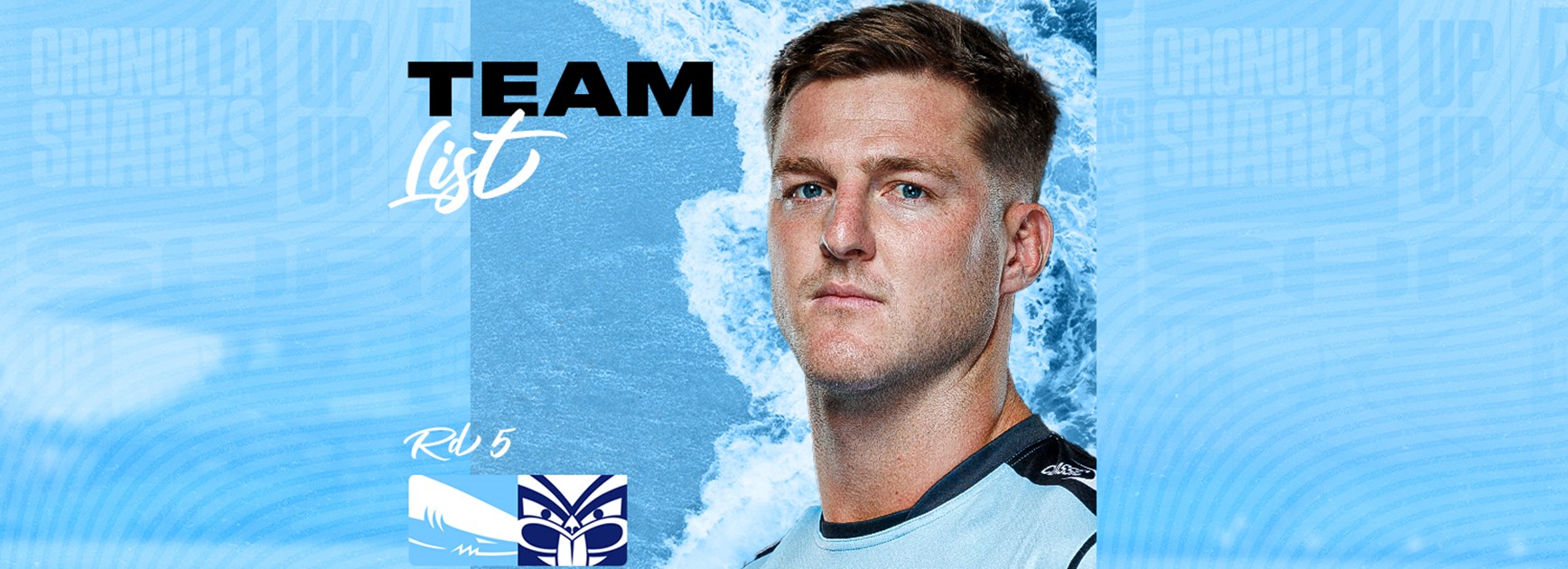 Team List Tuesday presented by Zambrero: Round 5 v Warriors