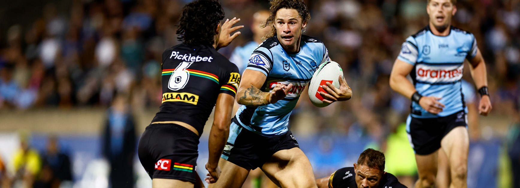 As it happened: Panthers topple Sharks; Storm surge past Dragons; Tigers roar