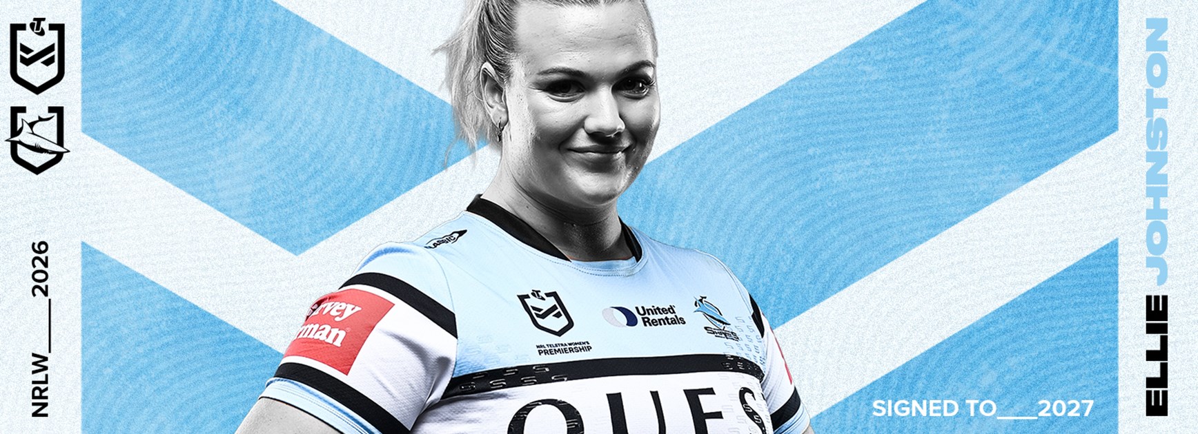 Johnston re-signs with Sharks until end of 2027