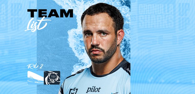 Team List Tuesday presented by Zambrero: Round 2 v Panthers