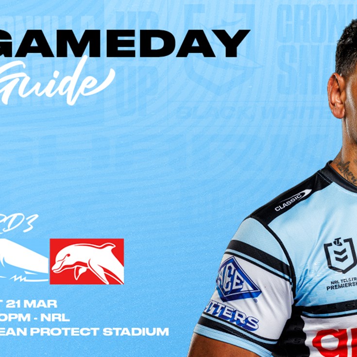 NRL Game Day Guide: Round 3 v Dolphins