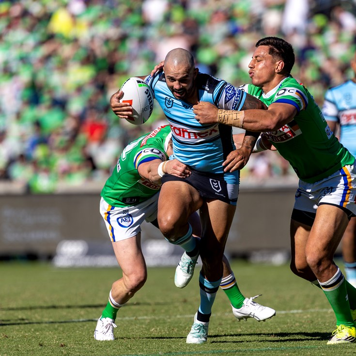 Sharks stave off Raiders in nation's capital