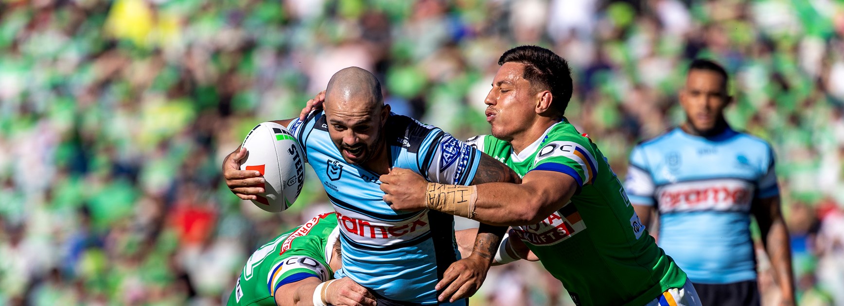 Sharks stave off Raiders in nation's capital