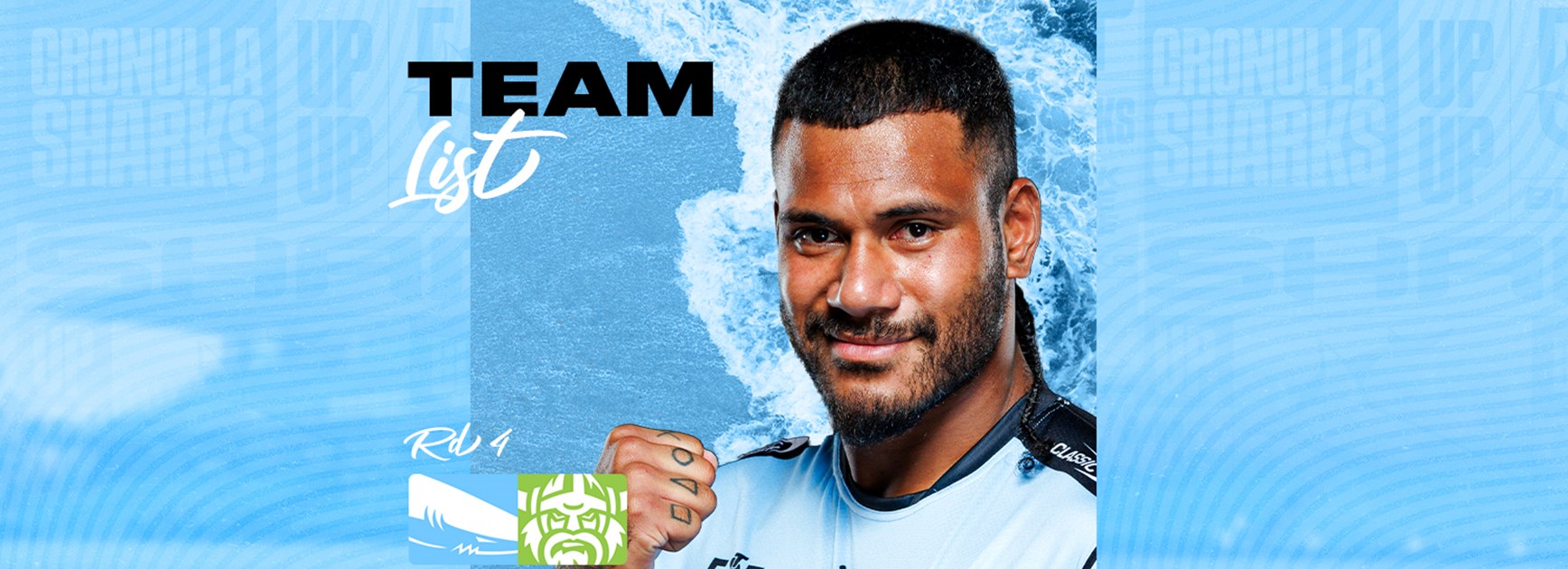 Team List Tuesday presented by Zambrero: Round 4 v Raiders