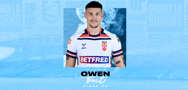 Sharks snap up Trout as Englishman signs two-year deal