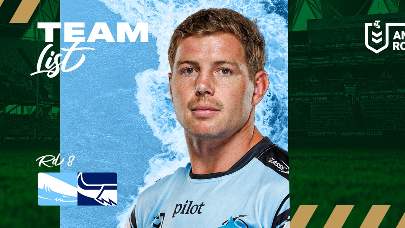 Team List Tuesday presented by Zambrero: Round 8 v Cowboys