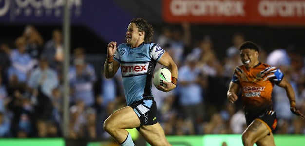 Sharks find form in big win over the Wests Tigers