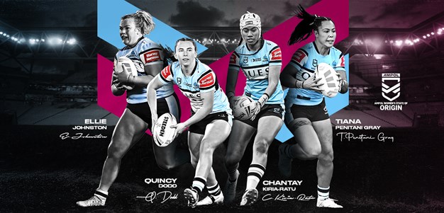 Four Sharks selected for women's Origin opener
