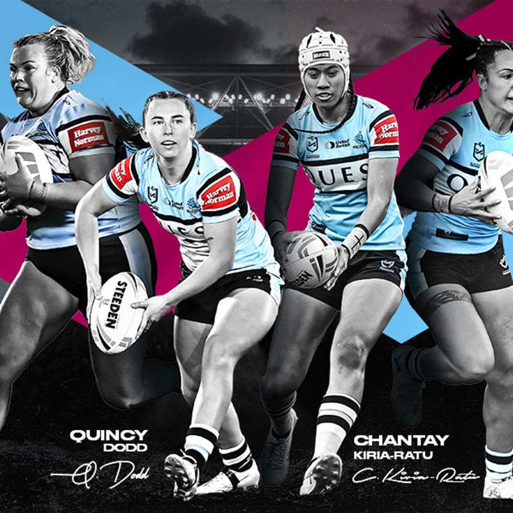 Four Sharks selected for women's Origin opener